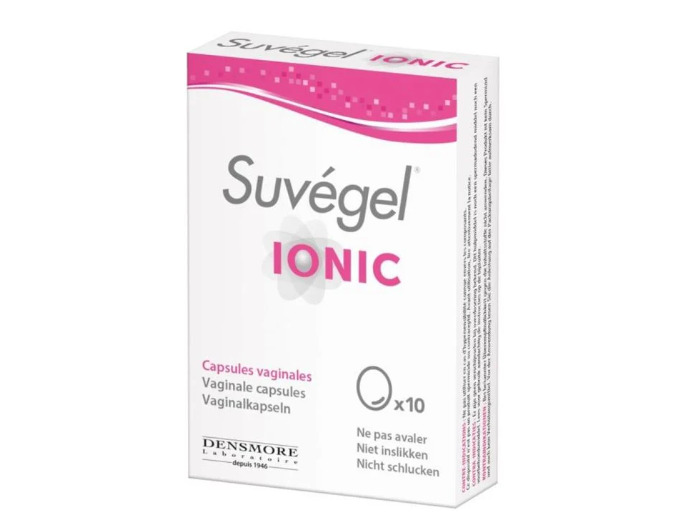 SUVEGEL IONIC CAPS VAGINAL 10