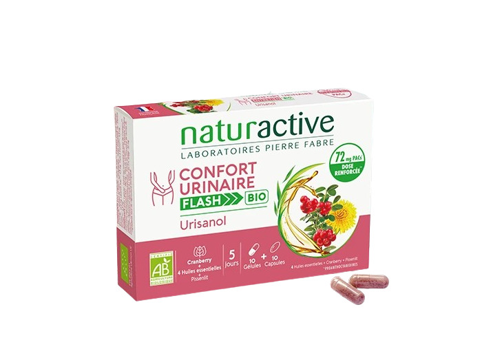 NATURACTIVE CONFORT URINAIRE FLASH BIO 20