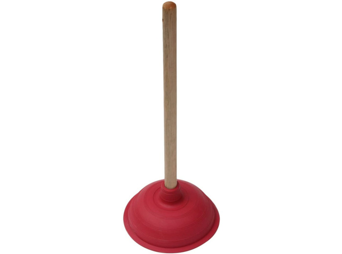 Vanzeebroeck KE411701 Déboucheur Manche Bois Rouge 180 cm