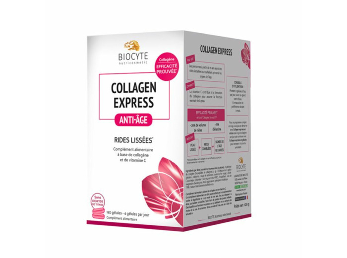 Collagen Express 180 Gelules Biocyte