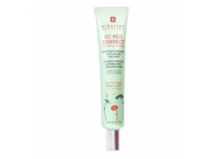 Cc Red Correct Perfecteur Correcteur Rougeurs Spf25 45ml Erborian