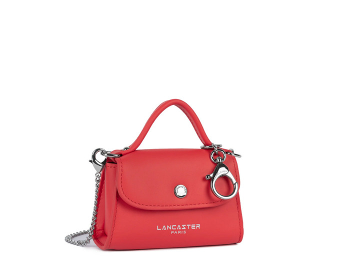 Lancaster Paris Pm Mini Sac Porte-monnaie Cuir 131-010 Goji
