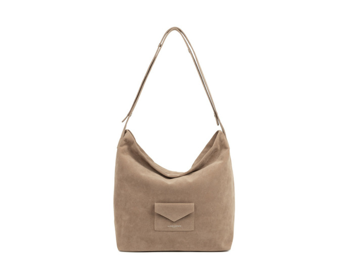 Lancaster Suedine KBA Sac Seau 518-062 Beige fonce