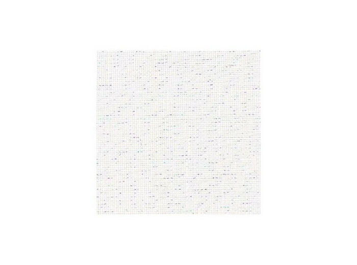 Toile à broder Lin Belfast Lurex Argent - Zweigart en 140 cm