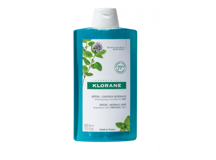 Shampooing Detox 400ml Menthe Aquatique Bio Klorane