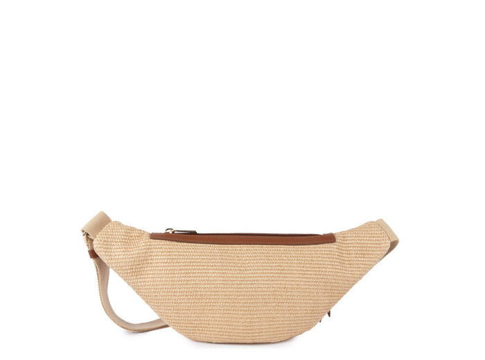 Lancaster Mini Osier Italie Sac Banane 518-076 Cognac