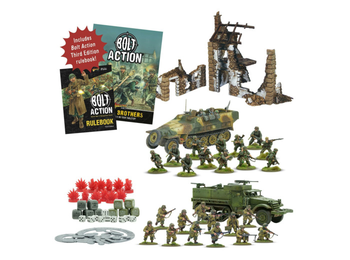 Bolt Action 3 Starter Set Band of Brothers 2025 FR