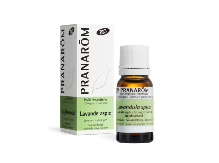 Huile Essentielle Lavande Aspic Bio 10 ml Les Huiles Essentielles Pranarôm