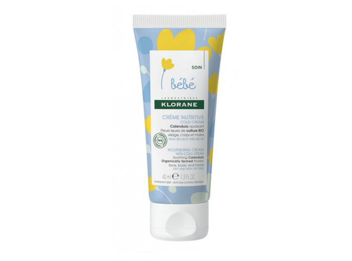Creme Nutritive Cold Cream Peaux Seches A Tres Seches 40ml Bebe Klorane