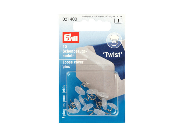 Épingles pour jetés en forme vrille Prym