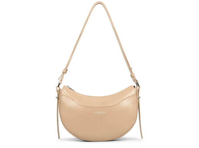Lancaster Suave Ace Sac Demi Lune 433-28 Beige Foncé