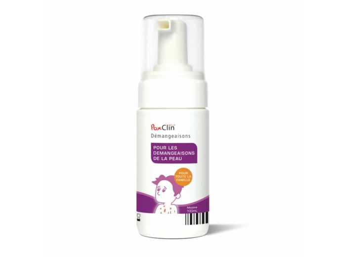 Mousse Apaisante Flacon Pompe Demangeaisons 100ml Poxclin