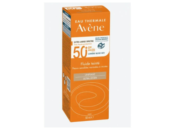AVENE SOL FLUIDE VISAGE TEINT 50 T50ML