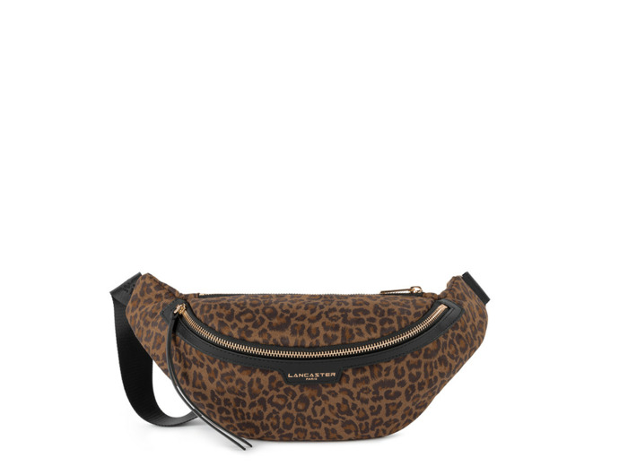 Lancaster Jungle Sac Banane 518-047 Camel Léopard