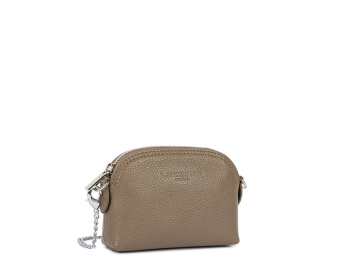 Lancaster Foulonne Double Porte Monnaie 170-28 Sable foncé