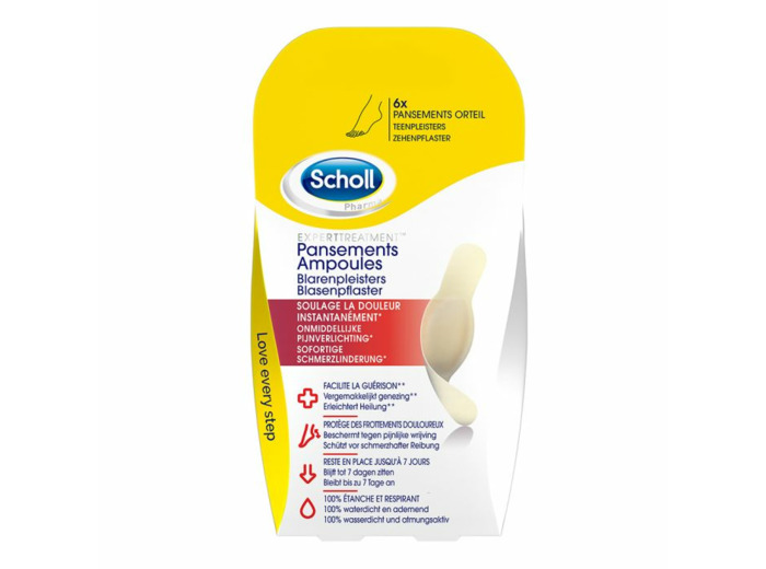 Pansements Ampoules Petit Format x6 Pour Orteils Scholl