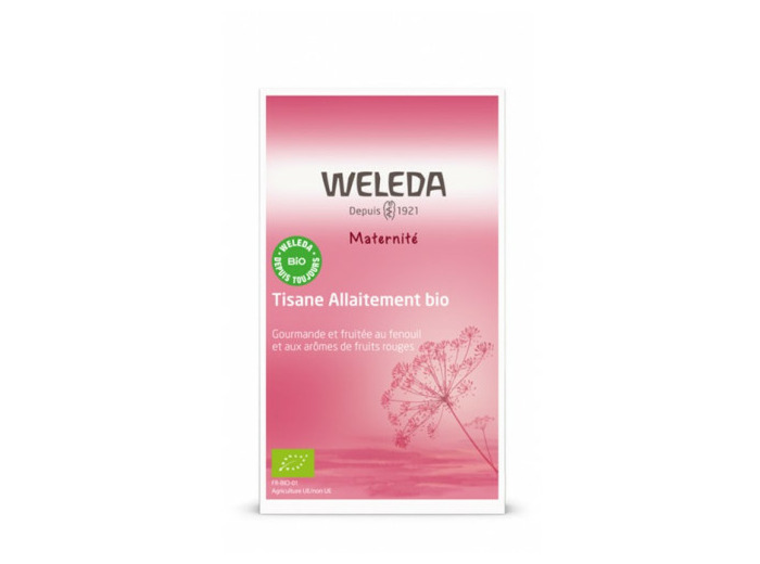Tisane Allaitement Fruits Rouges 20 Sachets Weleda