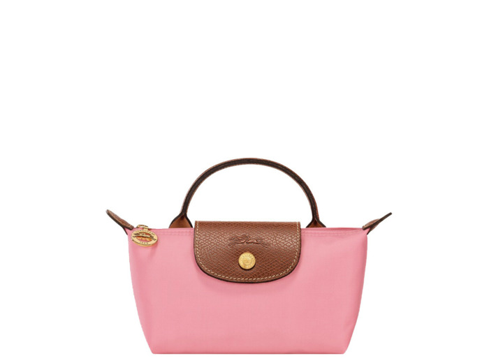 Longchamp Le Pliage Original Trousse De Cosmétique Avec Poignée Guimauve