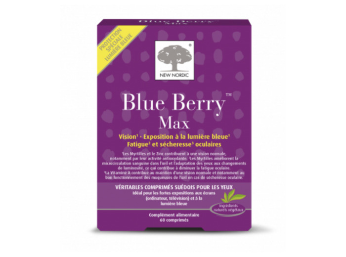 Blue Berry Max 60 Comprimes New Nordic