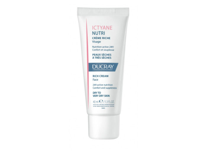 Creme Riche Nutri Peaux Seches 40ml Ictyane Ducray