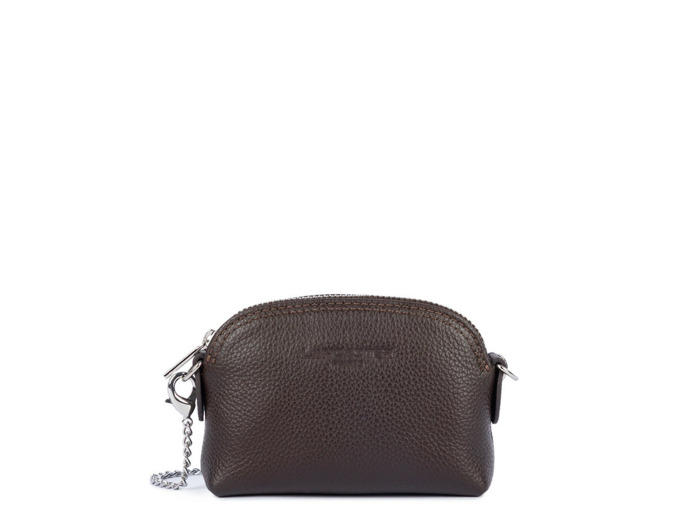Lancaster Foulonne Double Porte Monnaie 170-28 Marron Foncé