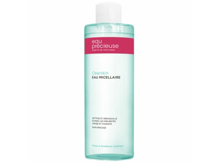 Eau micellaire démaquillante 400ml Clearskin Eau Precieuse