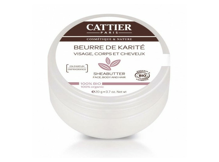 Cattier Beurre De Karite Sans Parfum Bio 20g