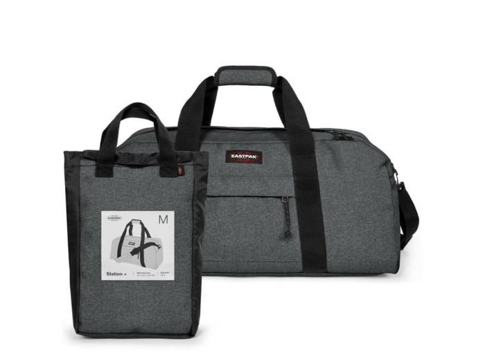 Eastpak Station + Sac Polochon 77h Black Denim