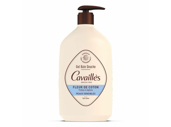 ROGE-CAV GEL BAIN DCH FLEUR DE COTON 1L