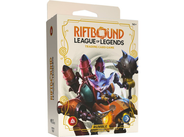 LOL Riftbound : Set 2 - Spiritforged - Deck - Rumble EN