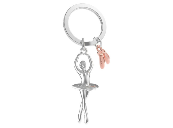 Metalmorphose Porte-clés Danseuse étoile & chaussons