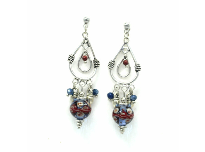 Boucles d'oreilles Garnet Dream