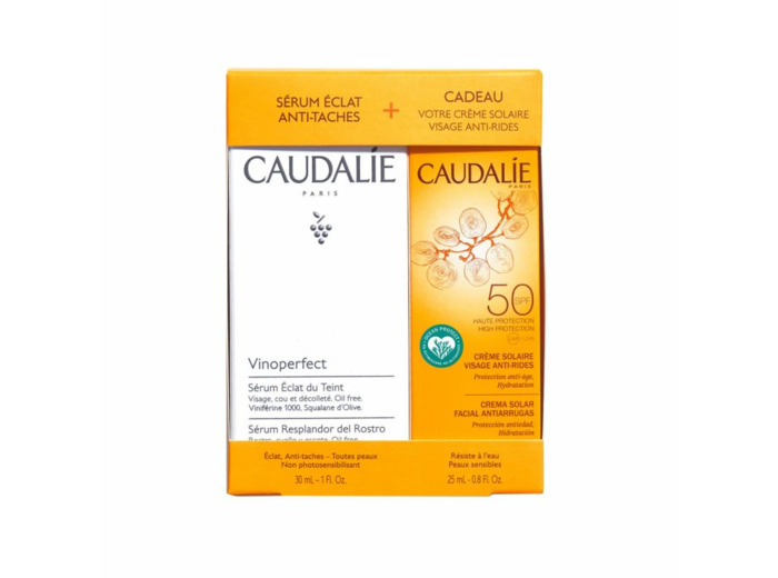 CAUDALIE VINOPERFECT COFF DUO SER ECLAT