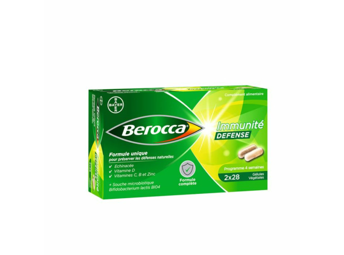 Immunité défense 2x28 gélules Berocca Bayer