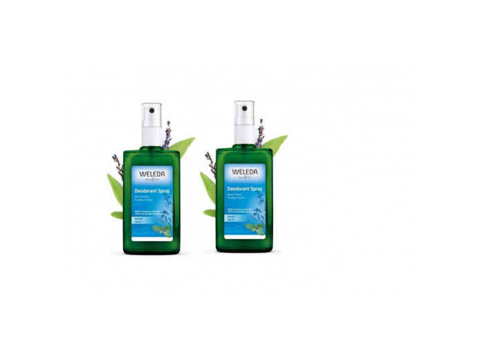 WELEDA DUO DEODORANT SAUGE 2X100ML