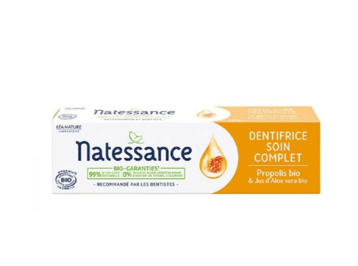 Dentifrice soin complet bio 75ml Natessance