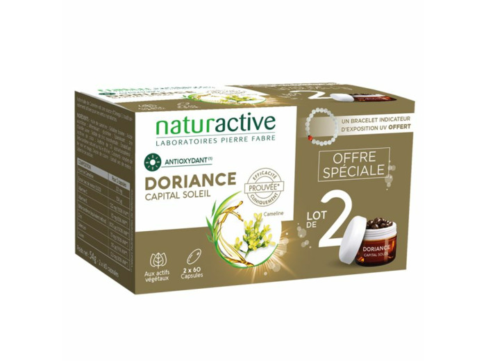 Doriance Capital Soleil 2x60 capsules Naturactive