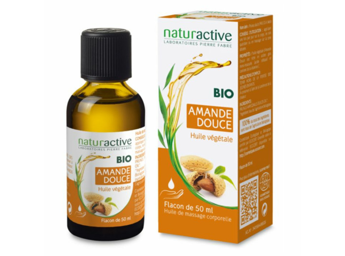 Huile Vegetale Bio Amande Douce 50 ml Naturactive