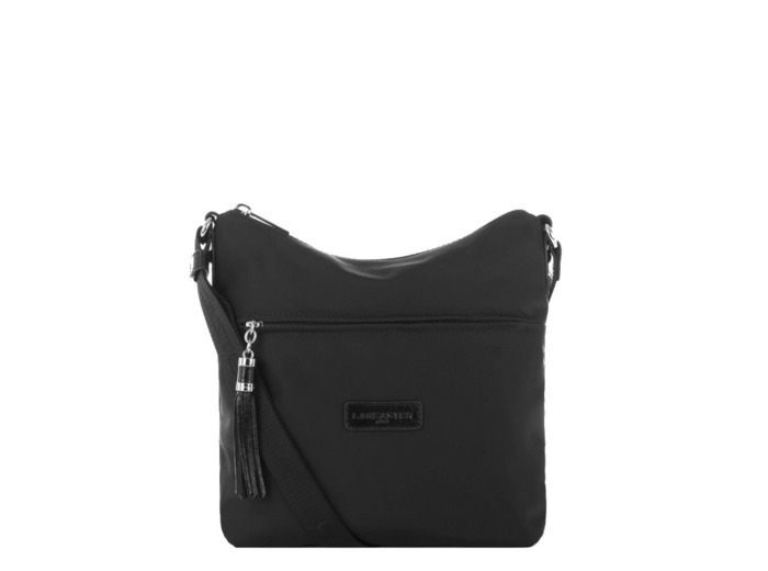 Lancaster Basic Pompon Sac Porté Travers 514-37 Noir