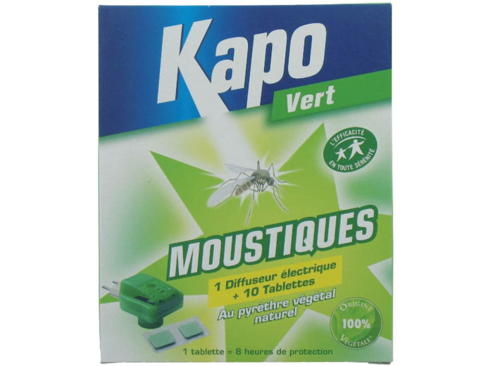 KAPO MOUSTIQ.DIFFUSEUR 100% VEGETAL