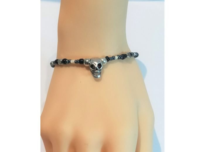 Bracelet PR tête de mort