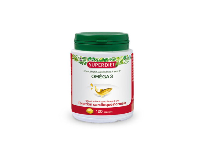 SUPERDIET OMEGA 3 SUPERD CAPS 120