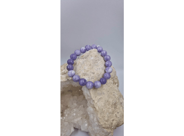 Bracelet amethyste lavande OLPA2193