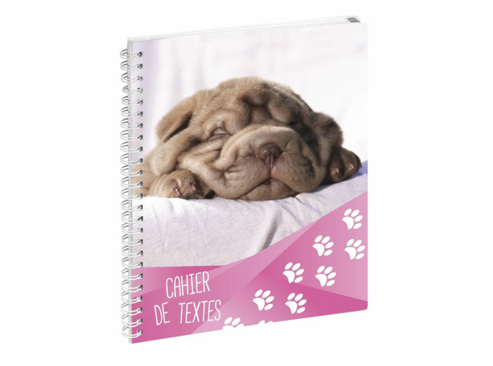 Cahier de textes "Funny Pets" - Chiot