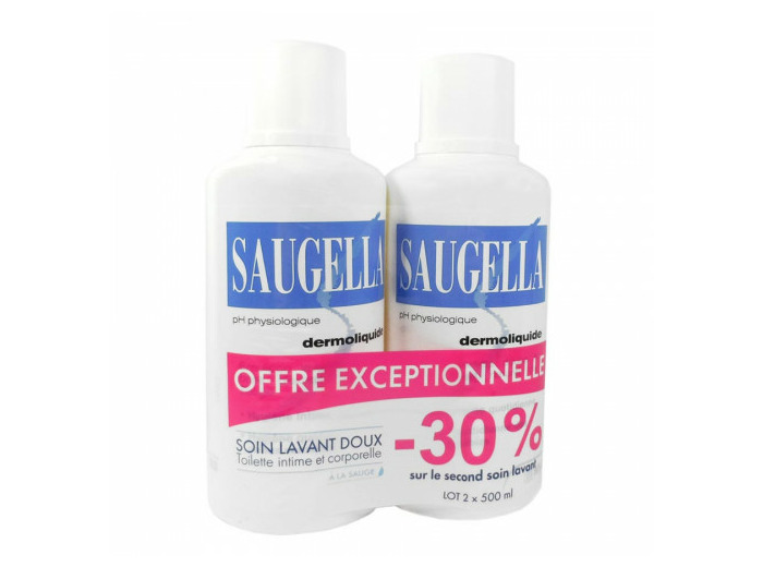 SAUGELLA DERMO 500ML X2