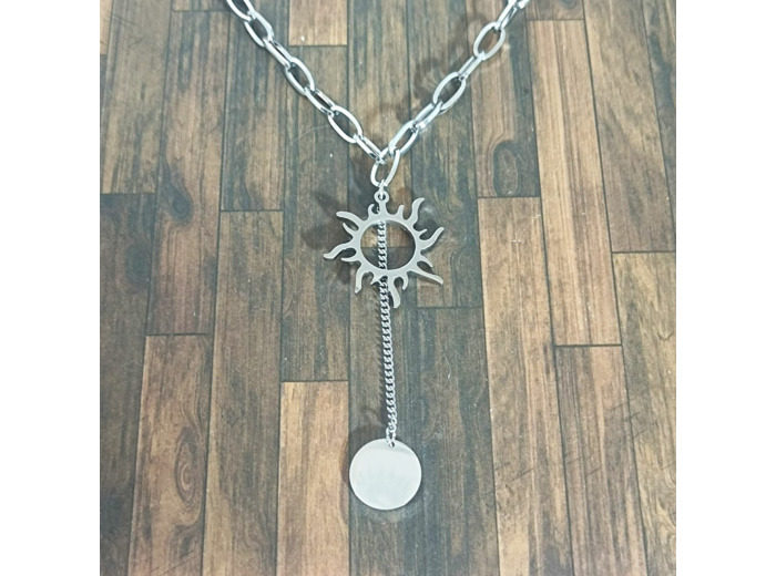 Chaîne soleil en acier inoxydable