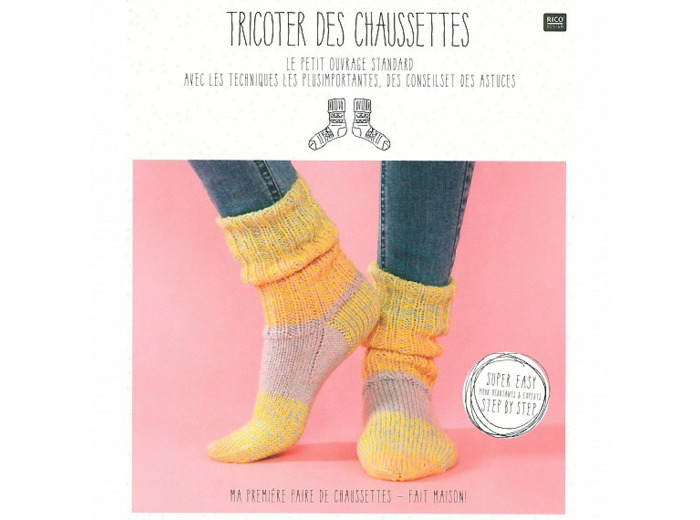 Livre Tricoter des chaussettes - Laines Rico
