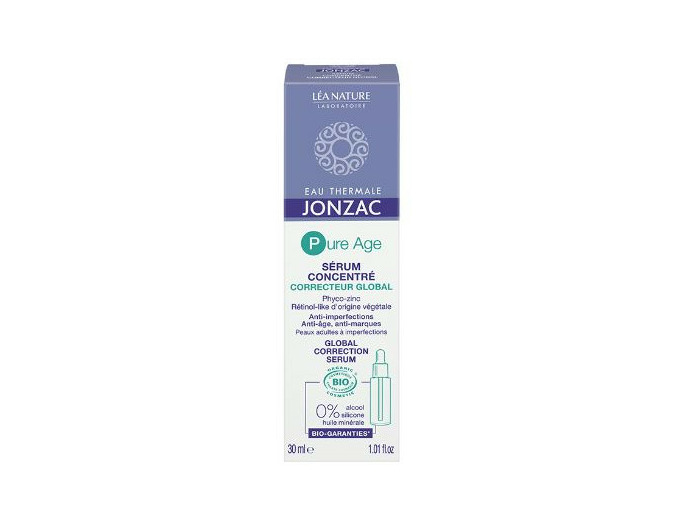 Sérum Concentré Correcteur Global 30ml Pure Age Eau thermale Jonzac