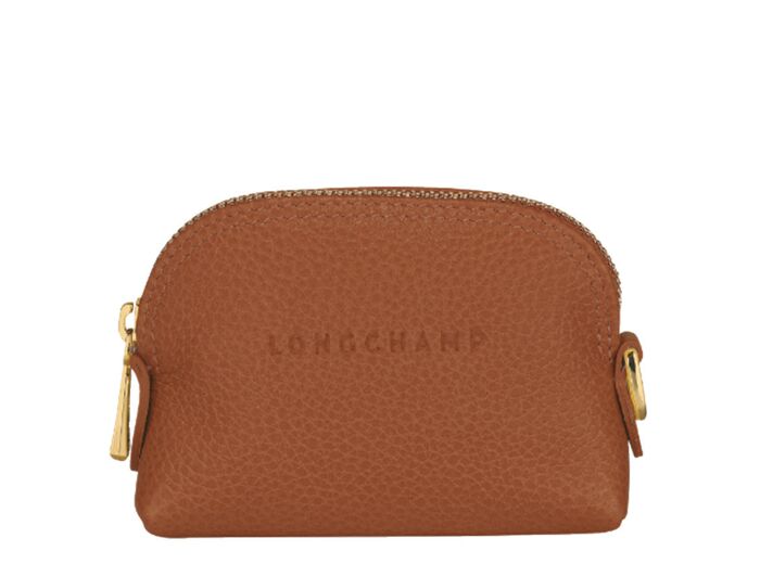 Longchamp Le Foulonné Porte-Monnaie Caramel