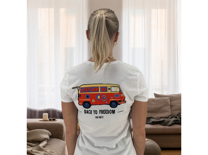 T-Shirt Estafette dos Femme